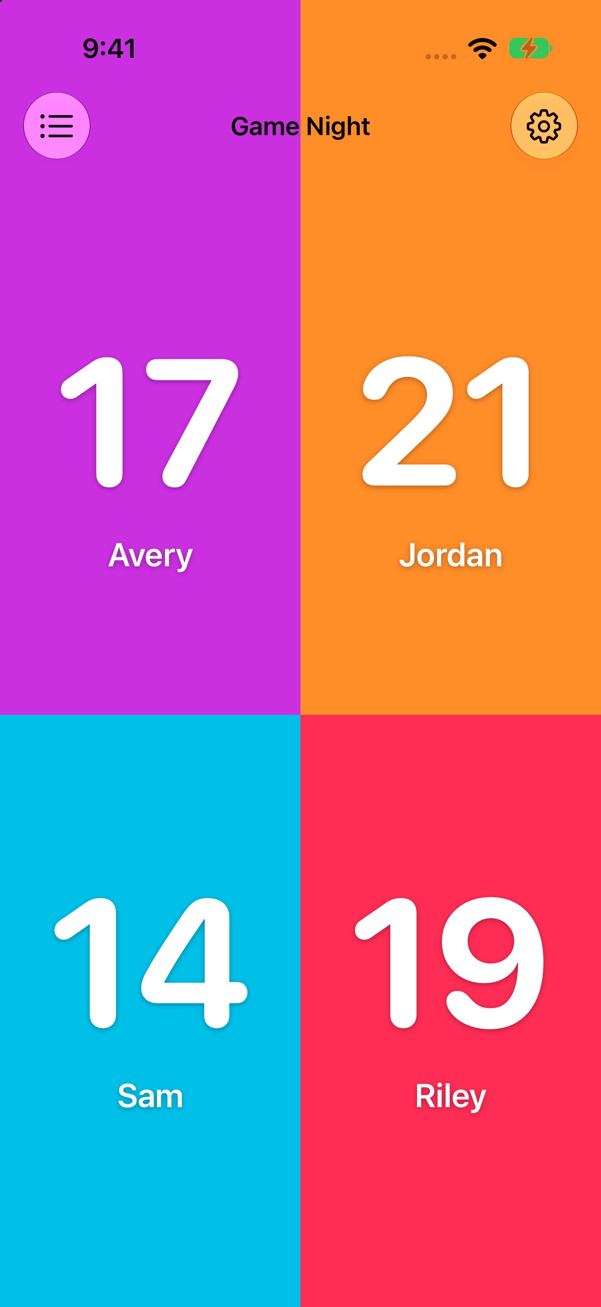 Count anything. One tap at a time. Scores, habits, stock, and everyday tallies.